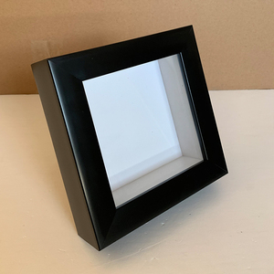 Factory Wholesale 2 Inch Deep Shadow Box <strong>Frames</strong> with Glass <strong>8</strong> <strong>X</strong> <strong>8</strong> White Shadow Box <strong>Frames</strong> - Product Image 3