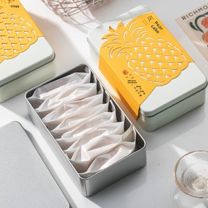 Caja Rectangular Hermética Personalizada para Pastel <span class=keywords><strong>de</strong></span> Piña, Galletas, Postres, Empaque <span class=keywords><strong>de</strong></span> Alimentos, Personalizable para Navidad - Product Image 4