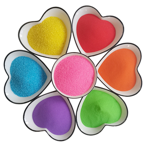 Premium spiaggia di sabbia colorata Fine per uso decorativo per le decorazioni di nozze spiaggia e sabbia di arte forniture - Product Image 1
