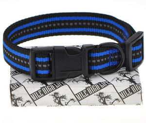 Hanyang-<span class=keywords><strong>Collar</strong></span> reflectante de nailon para perro, accesorio personalizado, producto para perro, venta al por mayor - Product Image 2