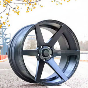 2022 vendita calda colata opaca cerchi in lega nera con 17 18 pollici 5 fori 6 fori per VW Honda Lexus - Product Image 6