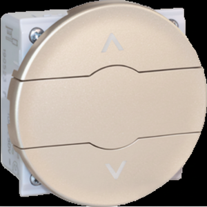 Interruptor de persiana enrollable COMETE TITANIUM arriba/abajo/parada producto para persianas - Product Image 1