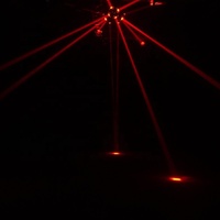 Nouveau Style Planet 3 Ball Trois Tête DJ Laser Light Show Tête Mobile Stage Disco Party Équipement D'éclairage