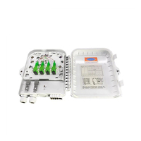 Boîtier de distribution fibre optique 8 ports avec LGX BOX PLC/pigtail et adaptateur/MINI PLC et terminal adaptateur extérieur/intérieur