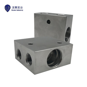 Corps de vanne hydraulique personnalisé en acier inoxydable 316L usiné CNC, numéro de pièce 5052-007, support OEM - Product Image 2