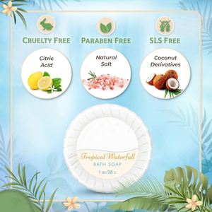 Manufacturer 20g Disposable <b>Portable</b> Hotel Soap Customized Mini Soap and Shampoo with Free Sample <b>Bar</b> Soap - Product Image 2