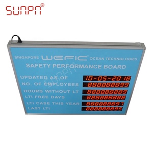 Tùy chỉnh an toàn bảng hiển thị với đèn <span class=keywords><strong>led</strong></span> an toàn thông tin an toàn dấu hiệu cảnh báo - Product Image 2