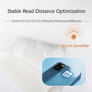 PVC PET 빈 <span class=keywords><strong>RFID</strong></span> 태그 도매 스몰 사이즈 라운드 15mm <span class=keywords><strong>Mifare</strong></span> 초경량 _ C 192B 50PF <span class=keywords><strong>RFID</strong></span> 스티커 사용자 정의 - Product Image 3