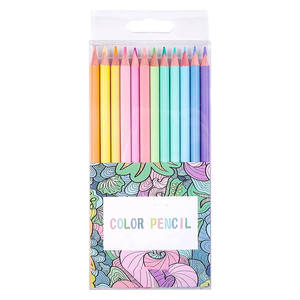 <b>Macaron</b> Color Pencil Student Kids Stationery 12 24 50 Colors Oil Coloring Pencil Set - Product Image 1
