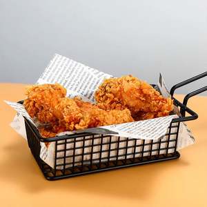 Emballages en papier jetables personnalisés pour la restauration rapide, résistants à la graisse, pour hamburgers, frites, nuggets de poulet frit - Individuel pour pain, biscuits, à emporter - Product Image 6