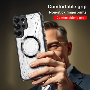 Funda Magnética CHAOYIDIAN para Samsung Galaxy S25 Edge S24 S23 Ultra Plus <span class=keywords><strong>S22</strong></span> S21 S20 FE, Carcasa Rígida Antigolpes de PC+TPU - Product Image 5