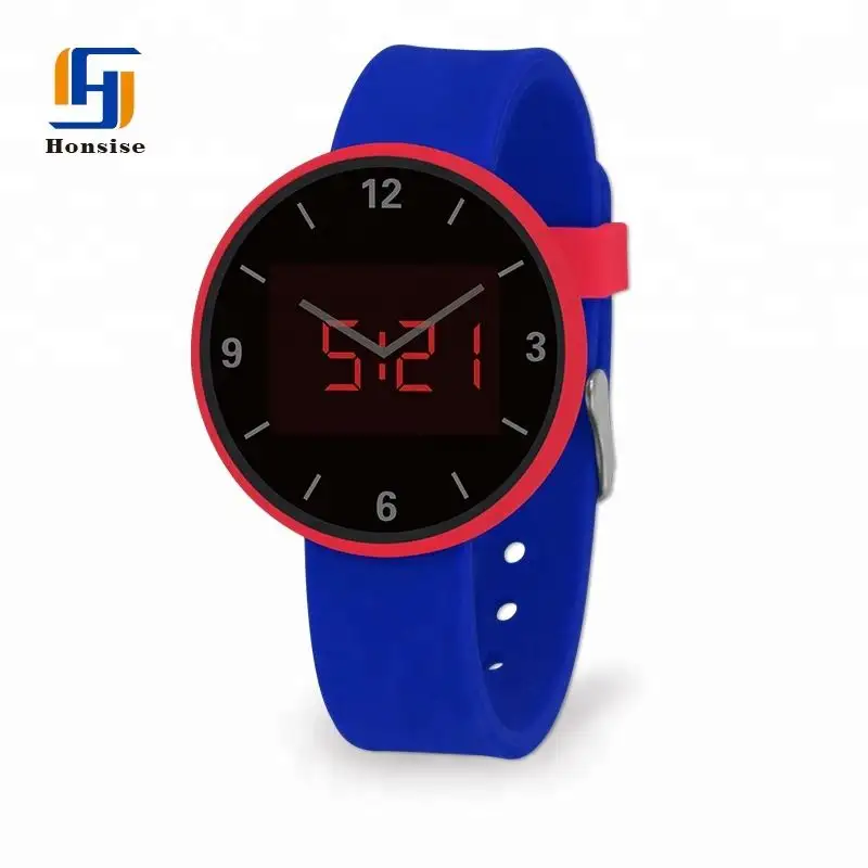 men silicon gift LED waterproof watch luxury touch electronic children cartoon kids watch digital watch for kids