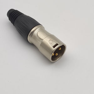 Hoge kwaliteit audiokabeladapter XLR-connector 3-pins vergulde pinplug voor auto, thuisbioscoop, radio, XLR-<span class=keywords><strong>M</strong></span> microfoonconnector - Product Image 2