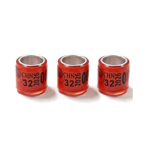 2025 Hoge Kwaliteit Klassieke Gepersonaliseerde Aangepaste Herbruikbare Renring voor Duiven van Plastic met Naam voor Buitengebruik - Product Image 6