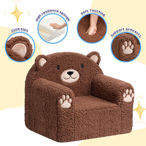 Hàng Đầu Dễ Thương Động Vật Hình Thiết Kế Trẻ Em <span class=keywords><strong>Sofa</strong></span> Sang Trọng Bé Hỗ Trợ Sàn Ghế Trẻ Em Của Mini Thoải Mái Đi Ghế Cho Bé Của Bạn Một - Product Image 2