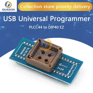 PLCC44 to DIP40 EZ USB 범용 프로그래머 IC 어댑터 테스터 소켓 TL866CS TL866A EZP2010 G540 SP300