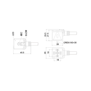 רכבת כבל לרתום חיווט אוטומטי עם 26 סטים אגוזי תיל עמיד למים מחברים עגולים - Product Image 5