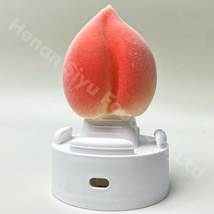 3D Đào Hương vị kem trái cây tự nhiên trái cây Halal chứng nhận bán buôn đường thấp vui vẻ hình tùy chỉnh Popsicle - Product Image 1