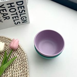 Bol en mélamine incassable personnalisé en gros – Vaisselle colorée et durable pour céréales - Product Image 4