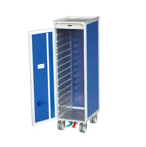 Atlas Airline Beverage Food Cart With Trolley Trays