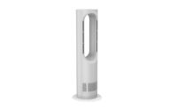 Ventilador de Techo Oscilante sin Aspas con Control Remoto, Temporizador y Motor sin Escobillas para Hogar, Oficina y Hotel