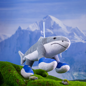 Nuevo diseño Tralalero Tralala divertido italiano Brainrot <span class=keywords><strong>Meme</strong></span> figuritas Tung Sahur figura creativa tiburón juguete de peluche - Product Image 6