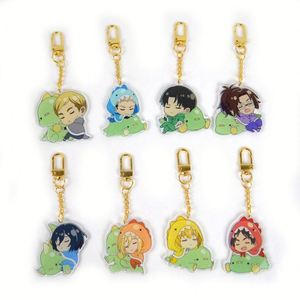 พวงกุญแจอะคริลิคใสพิมพ์ลายอนิเมะแบบกำหนดเอง Creative Pixiv Charms Epoxy สำหรับงาน DIY - Product Image 2