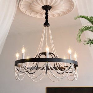 Romantique De Luxe De Mariage Banquet Salle Chandelle Lustre Lumière pour Villa Escalier Toute La Maison Suspendue Lampe Réglable Hauteur - Product Image 3