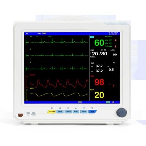 Shiborui Multi-parameter Patient Monitor 12.1 Inch ECG Heart Rate Blood Pressure SpO2 Temperature Display For Hospital - Product Image 1