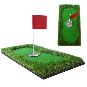 แผ่นรองพื้นน้ำสำหรับเล่นกอล์ฟแบบลอยน้ำ ยี่ห้อ Source Factory พร้อมธง สำหรับฝึกซ้อมกอล์ฟกลางแจ้งและกิจกรรมสันทนาการ สำหรับเด็กอายุ 14 ปีขึ้นไป - Product Image 2