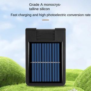 Lampe murale extérieure moderne simple étanche IP65 à énergie solaire, LED, pour jardin, cour, couloir, décoration, camping, balcon - Product Image 4