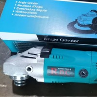 Meuleuse d'angle industrielle haute puissance 2200W, polisseuse 230mm / 9 pouces, interrupteur à gâchette, alimentation secteur