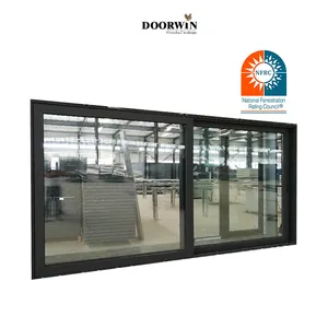 customize size and color Sliding door hardware fitting curtain Aluminum Glass Interior Sliding Doors For Bathroom Designs