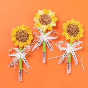 2025 práctico y eterno ramo de girasol bolígrafo de firma de Año Nuevo para maestros de escuela <span class=keywords><strong>primaria</strong></span> regalo del Día de San Valentín - Product Image 1