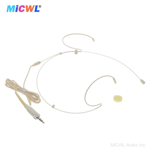 Cable desmontable con micrófono de doble oreja para G2 G3 G4 ULXD4 QLXD SLXD PGXD AD4D SLX ACT ATW Cable separable 6 enchufes Beige - Product Image 4