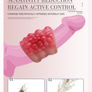 <b>Thick</b> Cock Beast Knot Penis Sleeve Fantasy Dragon Penis Texture Cock <b>Ring</b> Delay Ejaculation Lock Knot Couple Sex Toys Wholesale - Product Image 4