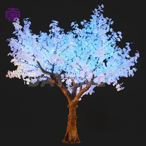 Stylish Outdoor Led Ginkgo <b>Light</b> Warm Golden Ambiance For Square Villa Yard And Public Leisure <b>Space</b> Lighting For Sale - Product Image 1