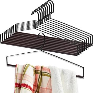 Custom Wardrobe Organization Wood Coat <b>Hanger</b> with Anti Slip Metal Hooks Heavy Duty Broad Shoulder Traceless Coat <b>Hanger</b> - Product Image 1