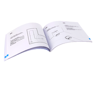 Patchs clients pour imprimer et imprimer des livres, produit personnalisé bon marché, imprimé manuel