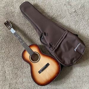 <span class=keywords><strong>Guitarra</strong></span> Acústica Folk <span class=keywords><strong>PARLOR</strong></span> de 38 Pulgadas con Tapa Plana, Tapa de Abeto Sólido, Mástil de Caoba y Diapasón de Palisandro - Product Image 1