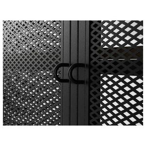 ג 'וניון כפרי פתוח טלוויזיה לעמוד מתכת עץ מדיה ארון בידור מרכז שולחן טלוויזיה מעמד עבור ריהוט חדר שינה - Product Image 5