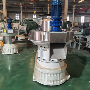 Machine automatique <span class=keywords><strong>de</strong></span> fabrication <span class=keywords><strong>de</strong></span> granulés <span class=keywords><strong>de</strong></span> bois pour sciure et déchets agricoles, conception à matrice annulaire, faible consommation d'énergie, production stable - Product Image 4