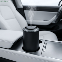 Diffuseur d'arômes de luxe pour voiture A613, nébuliseur d'air froid sans eau en métal, diffuseur de parfum à capteur, autonomie de 20h, rechargeable, OEM
