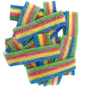 ハラールフルーティーサワーベルトキャンディガミーキャンディスイーツカスタム包装利用可能楽しいおもちゃキャンディー - Product Image 1