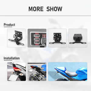 Soporte <span class=keywords><strong>de</strong></span> placa <span class=keywords><strong>de</strong></span> matrícula eliminador <span class=keywords><strong>de</strong></span> guardabarros trasero <span class=keywords><strong>de</strong></span> motocicleta XXUN para Suzuki Gixxer SF250 SF 250 2019 2020 2021 <span class=keywords><strong>2022</strong></span> - Product Image 6