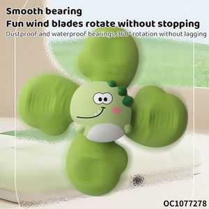 Toupie en silicone montessoris pour bébé jouets <span class=keywords><strong>de</strong></span> <span class=keywords><strong>bain</strong></span> ventouse <span class=keywords><strong>jouet</strong></span> sensoriel hochets rotatifs <span class=keywords><strong>jouet</strong></span> éducatif précoce fidget - Product Image 4