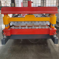 Machine de formage de panneaux de toiture monocouche 840, machine de fabrication de tôles de toiture, profilés IBR, formage à froid