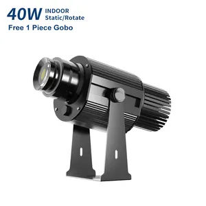 40w LED kunden spezifischer Logo-Projektor Innen werbung Gobo-Projektor für Restaurant geschäft mit LVD/ISO/CE