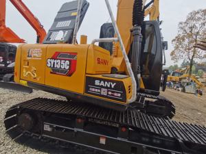 La excavadora sobre orugas SANY de marca de maquinaria y equipo de construcción original tiene un rendimiento estable - Product Image 5