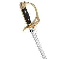Emblema personalizado de espadas de honor Fábrica de Pakistán Espadas históricas y ceremoniales para regalo de decoración